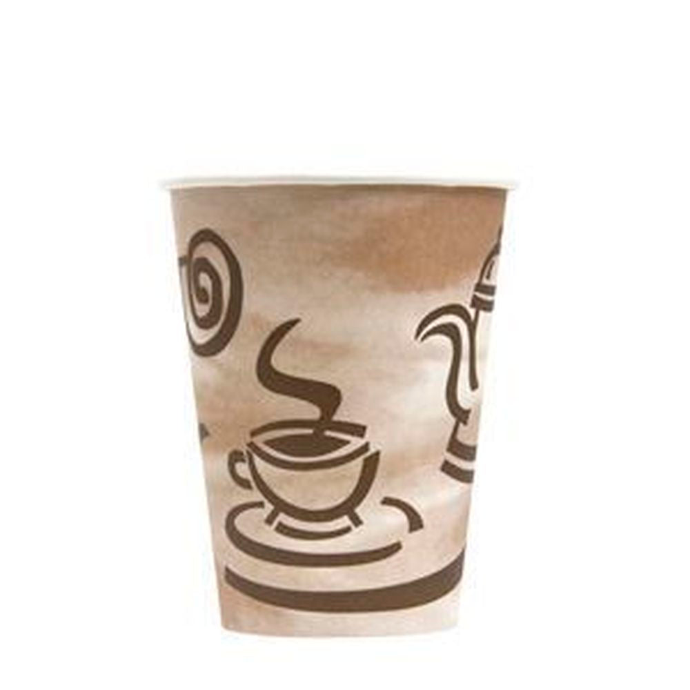Empress Paper Hot Cup 8oz Stock Good Day Print 20 / 50 cs