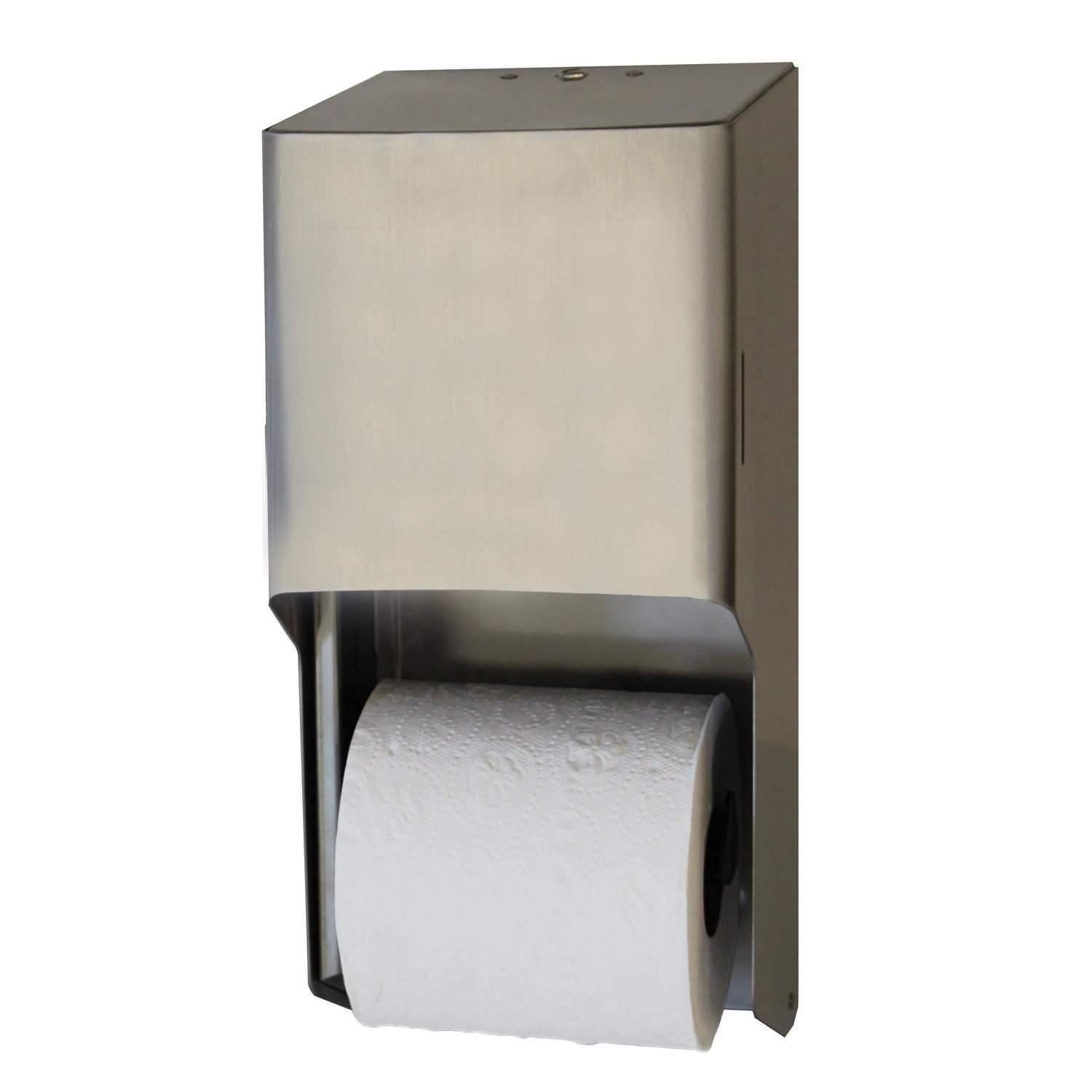 Palmer Fixture RD032509 Metal Two Roll Standard Tissue Dispenser