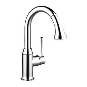 Hansgrohe Talis C 2 Spray Pull Down Prep Kitchen Faucet In Chrome