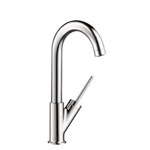 Hansgrohe Axor Starck Single Handle Bar Faucet In Stainless Steel