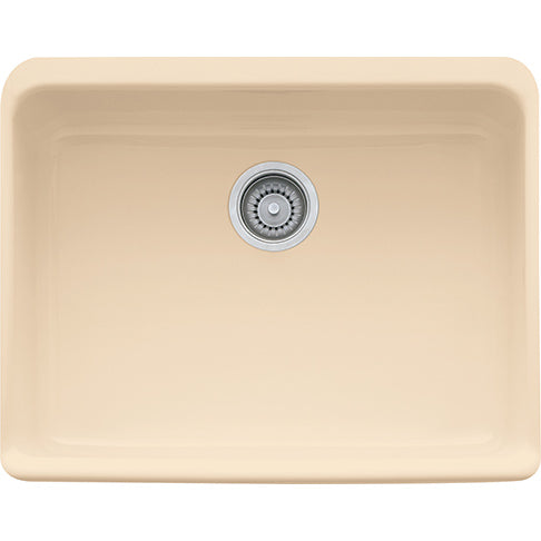 Franke Manor House Mhk110 24 Fireclay 24 Apron Front Sink In Biscuit