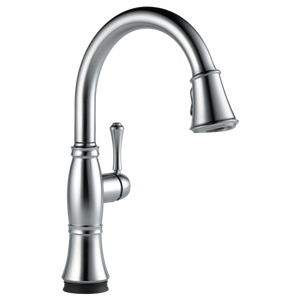Delta Cassidy Single Handle Pull Down Kitchen Faucet With Touch 2