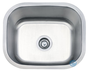 Liberty Quincy Laundry Utility 18 Gauge Undermount Stainless Steel Sink