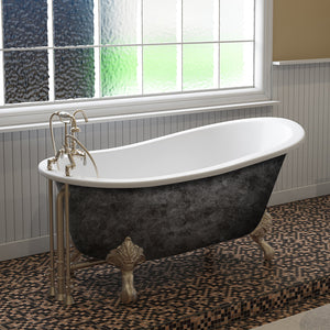 clawfoot tub plumbing fixtures