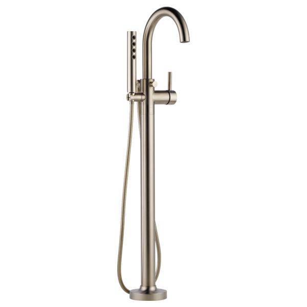 Brizo Odin Single Handle Freestanding Tub Filler In Brushed Nickel