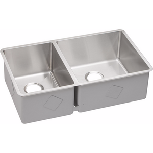 Elkay Ectru32179l Crosstown Stainless Steel 40 60 Double Bowl Undermount Sink