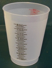 Mixing Cup Graduated 10 oz, 25 per case 1031C – Creative Wholesale