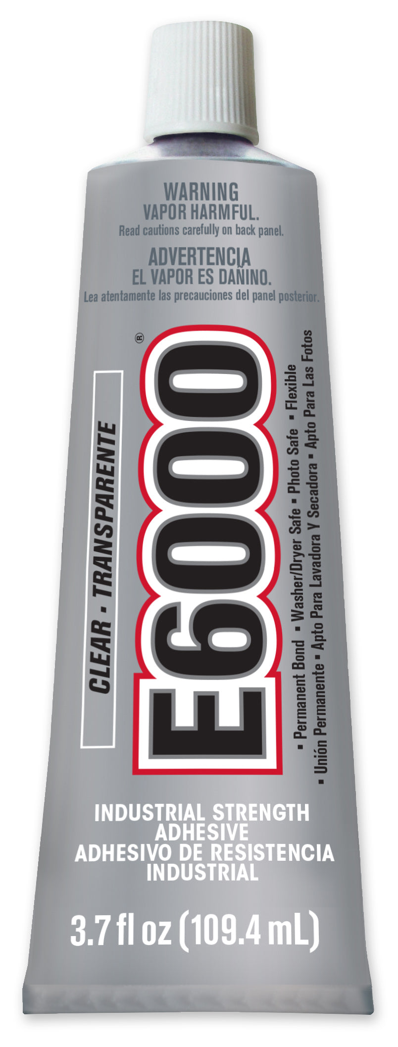 E6000 Glue Clear Med Viscosity 3.7 oz Tube (2 Tubes)