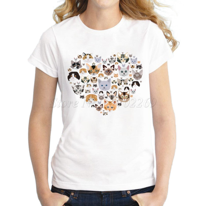 cat face shirt