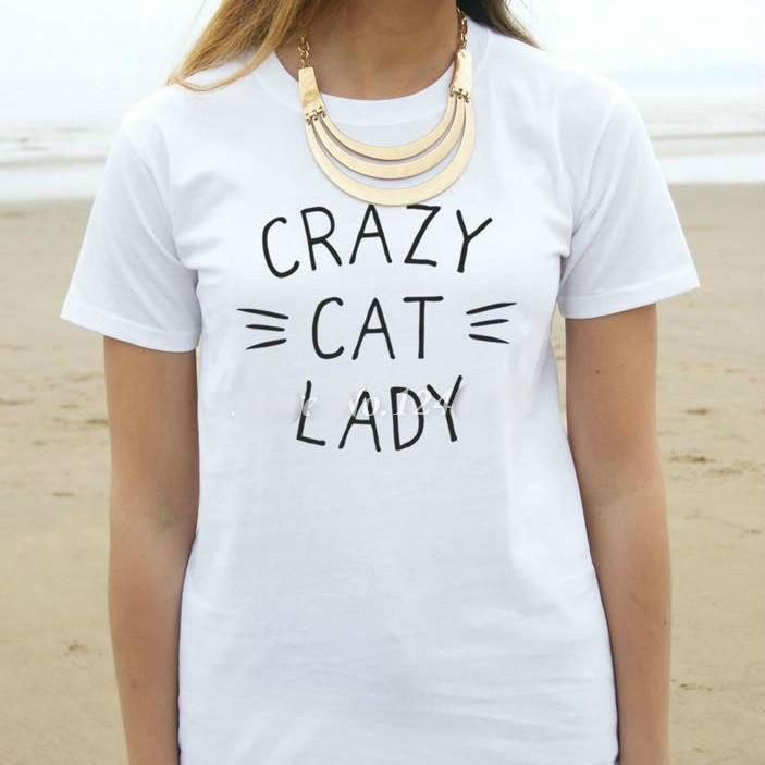 funny cat lady shirts