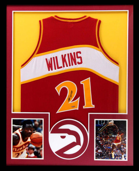 Dominique Wilkins Signed Atlanta Hawks 