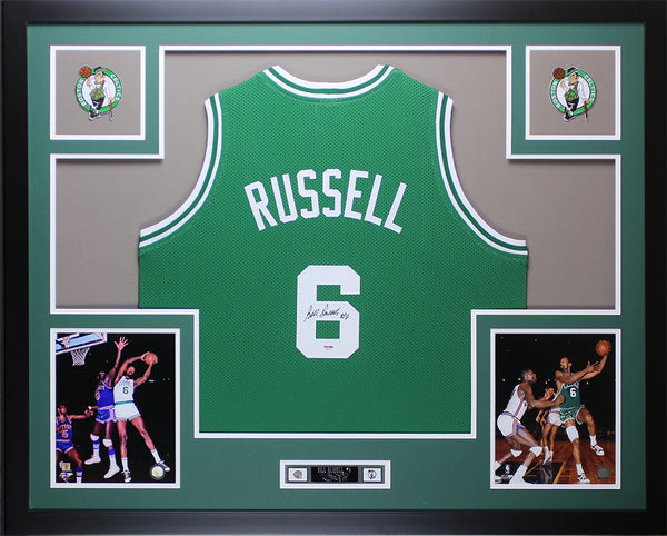 bill russell autographed jersey