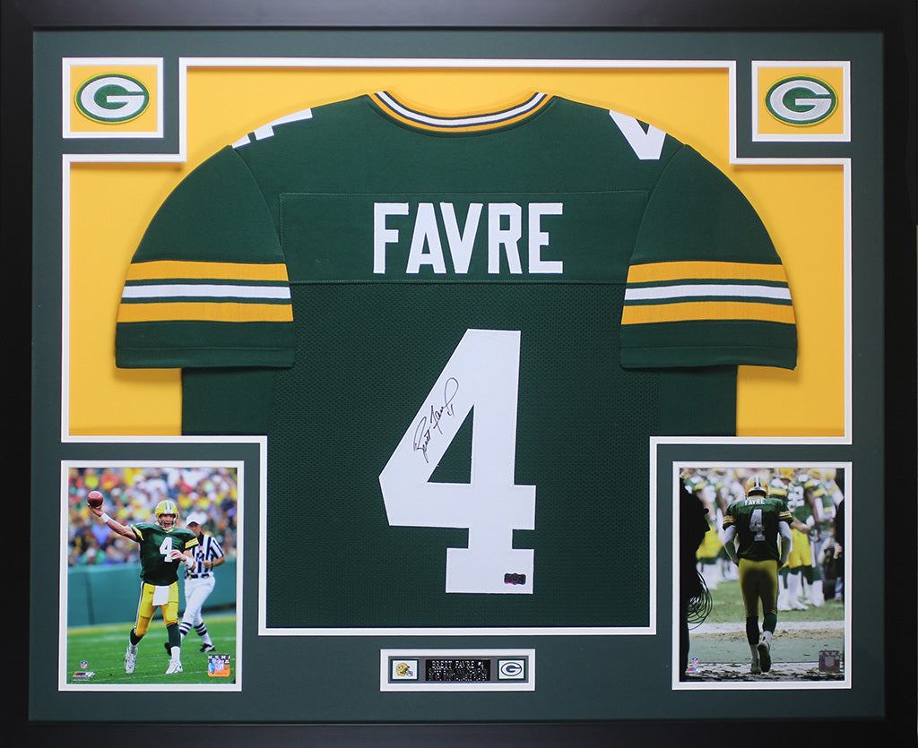 brett favre autographed jersey