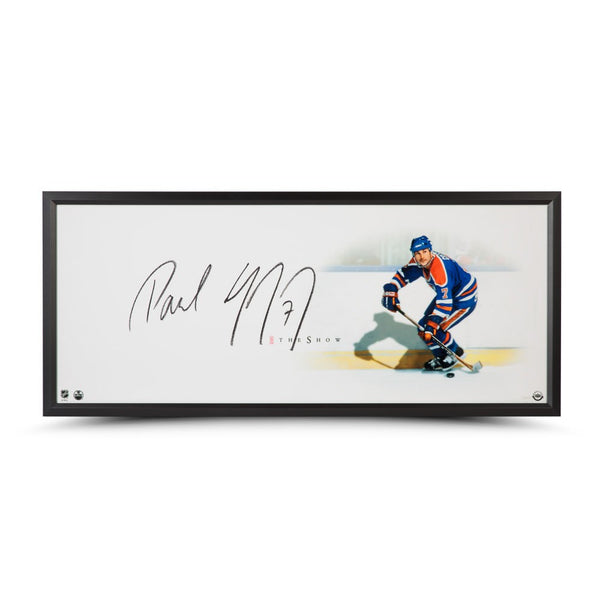 Paul Coffey Autographed "The Show" Display Super Sports Center