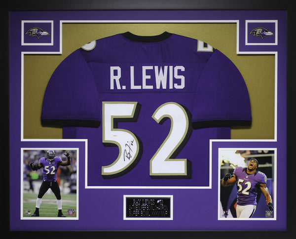 ray lewis signed jersey