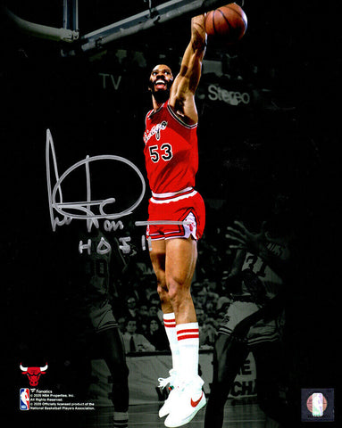 Artis Gilmore Signed Chicago Bulls Dunk Spotlight 8x10 Photo w/HOF'11 - (SS COA)