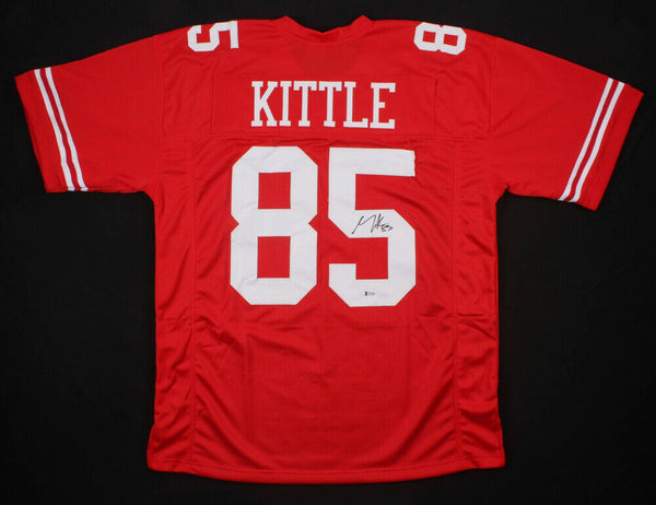 george kittle autographed jersey