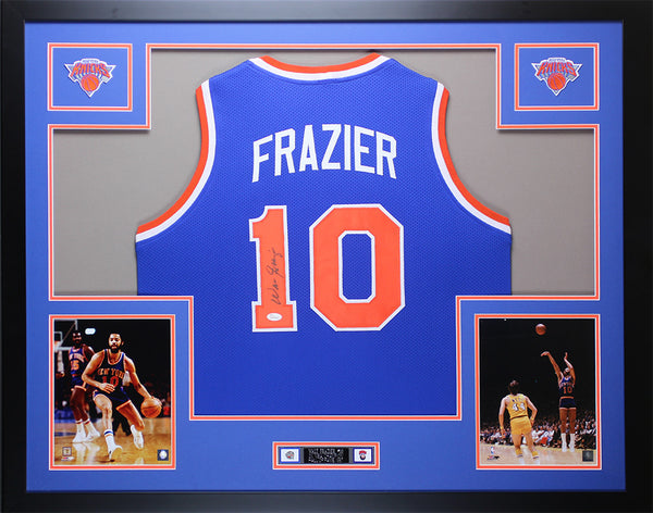 framed knicks jersey