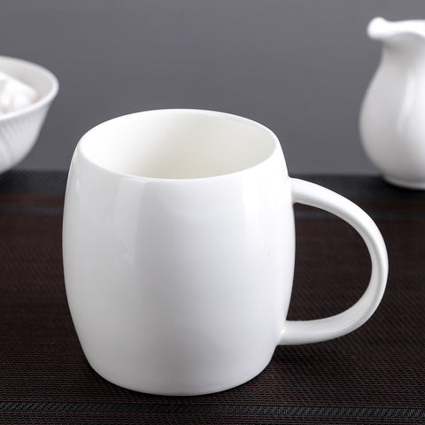 White 6 Oz  180 Ml Cappuccino Cup & Saucer – Wilmax Porcelain