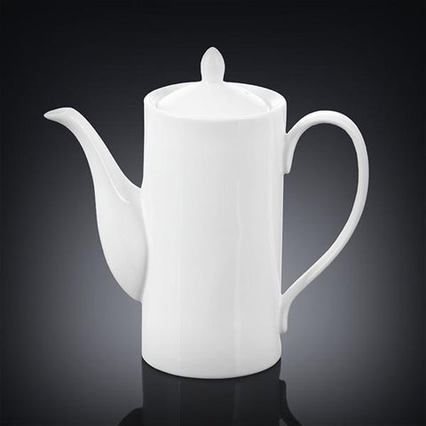 White Tea Pot 17 Oz  500 Ml In Colour Box by Wilmax Porcelain – Leaves of  Leisure