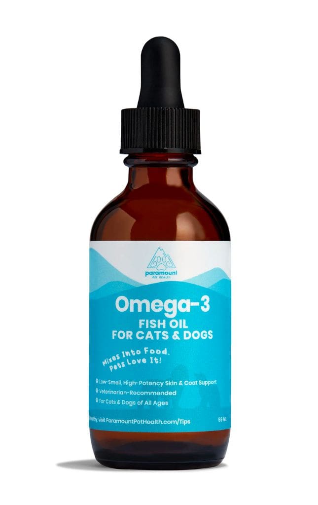 Paramount Pet Health Omega-3 Fish Oil for Cats — 2 oz bottle