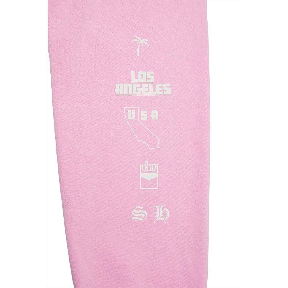 pink rose sweatpants