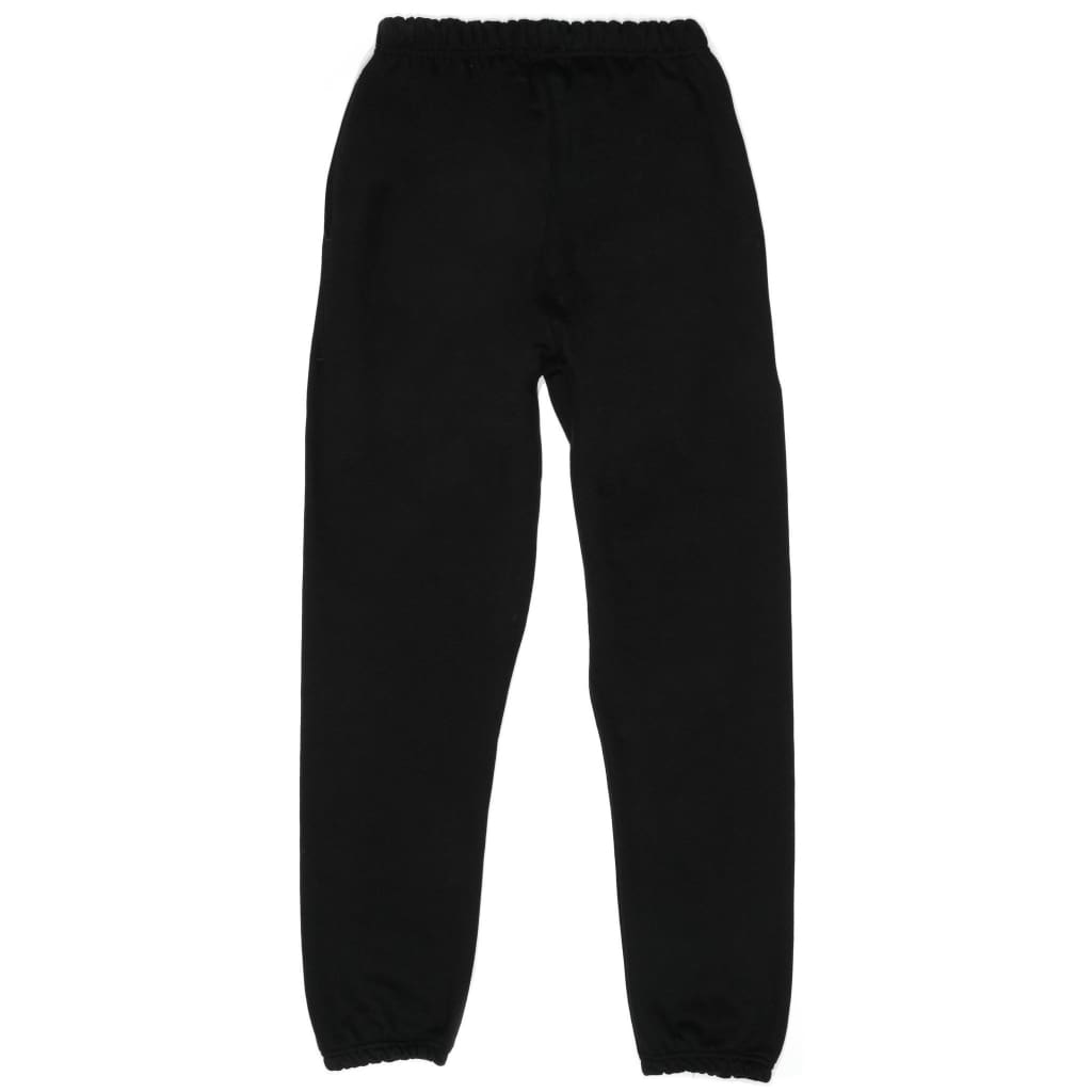 black oversized sweatpants