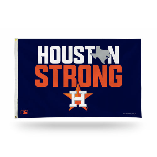 Houston Astros Wooden Rainbow Style Flag 