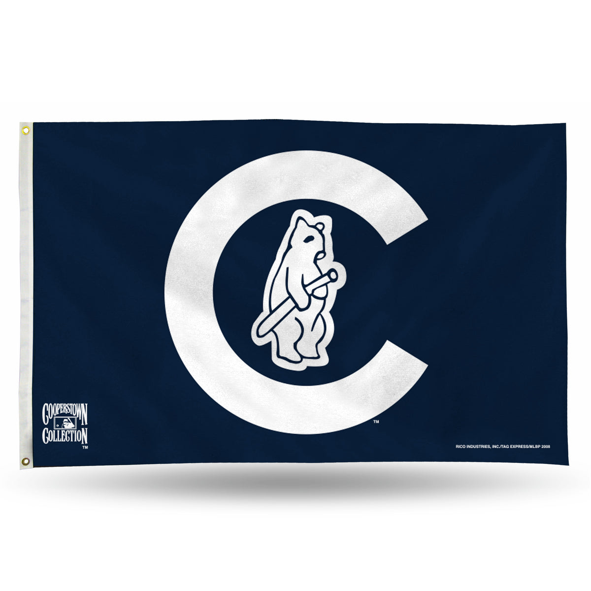 CHICAGO CUBS 1914 COOPERSTOWN BANNER FLA