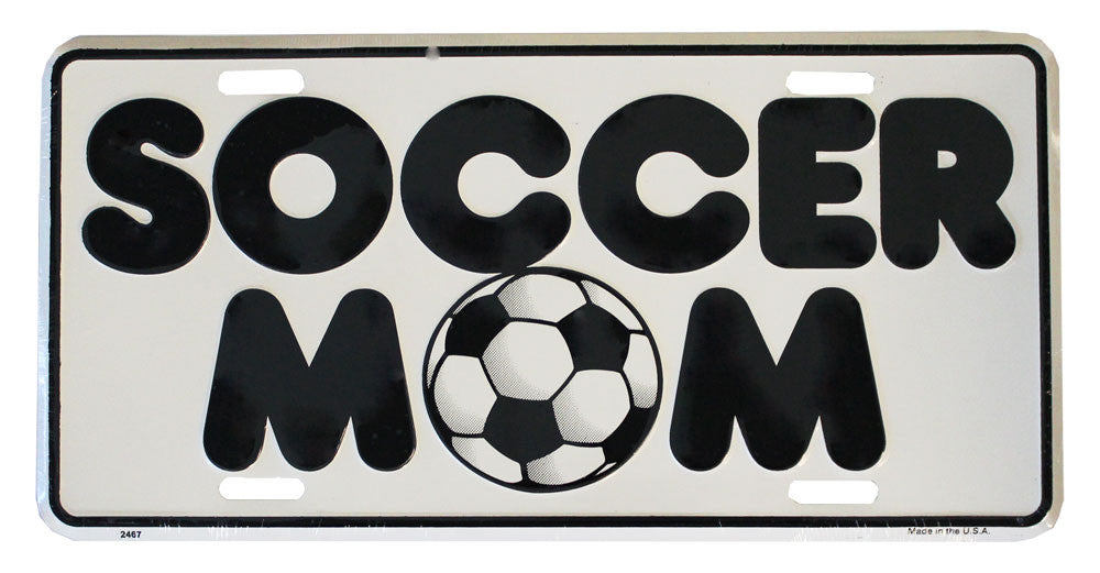 Soccer Mom License Plate 0819