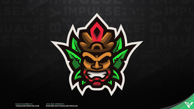 Tiki Logo Premade Logo