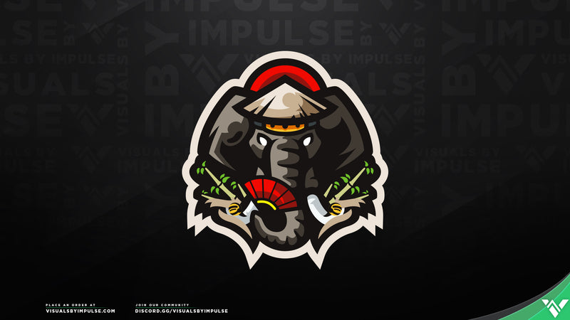 Elephant Sage Mascot Logo - Visuals by Impulse