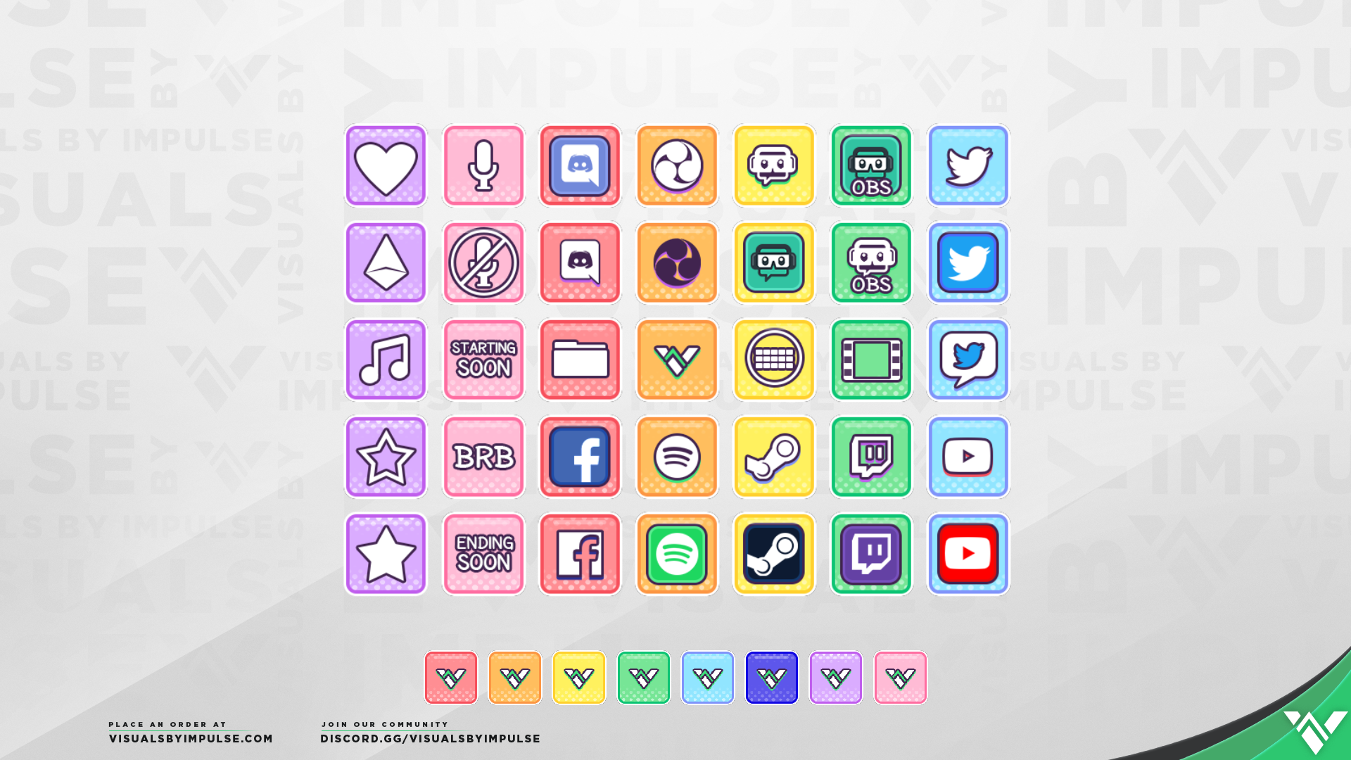 Rainbow: Free Elgato Stream Deck Icons for Twitch Streamers