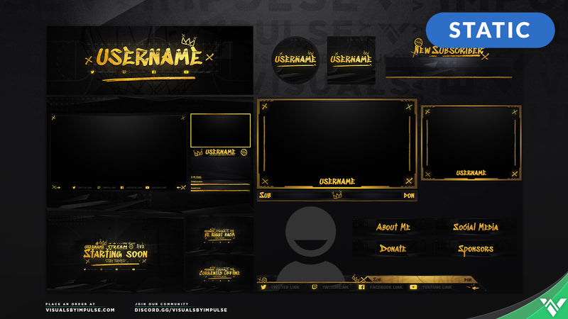 2K Stream Package - Visuals by Impulse