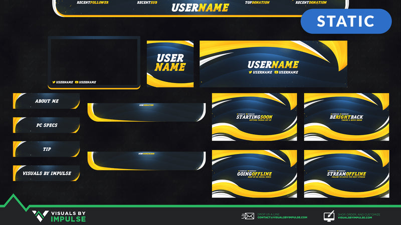 Arched Stream Package - Visuals by Impulse