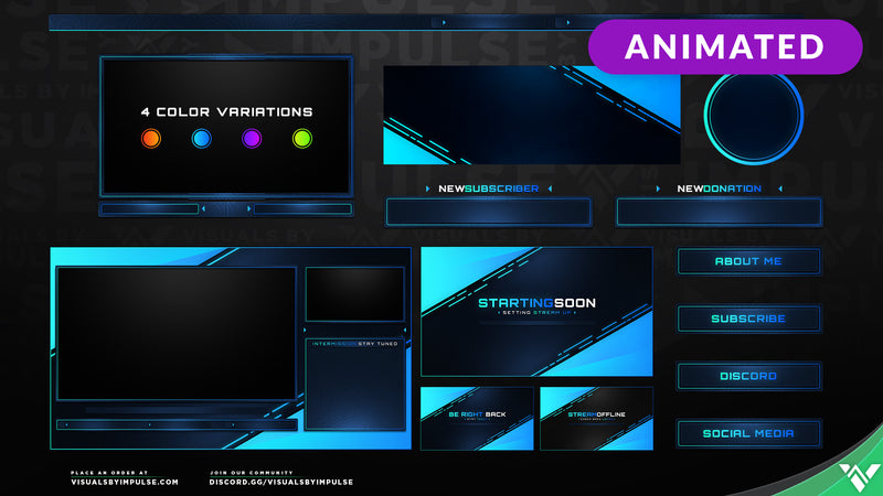 Beyond Esports Animated Stream Package - Visuals by Impulse