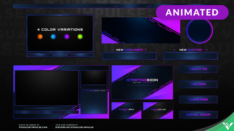 Beyond Esports Animated Stream Package - Visuals by Impulse