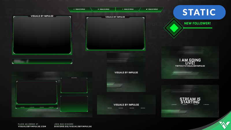 Champion Animated Stream Package - Visuals by Impulse