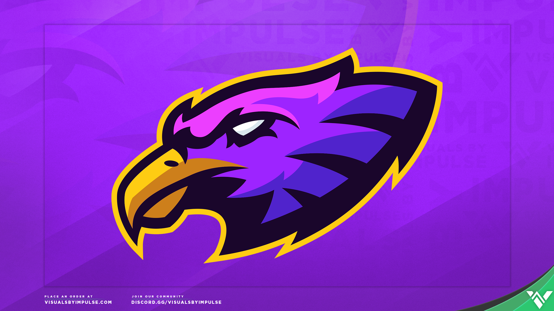 Eagle Mascot Logo | Visuals by Impulse
