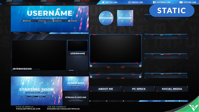 Firestorm Stream Package - Visuals by Impulse