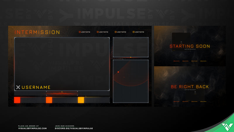 Frontier Animated Stream Package - Visuals by Impulse