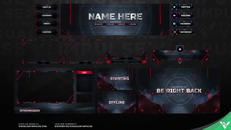 Shadow Stream Package - Visuals by Impulse