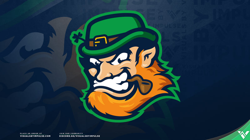 Leprechaun Logo Premade Logo