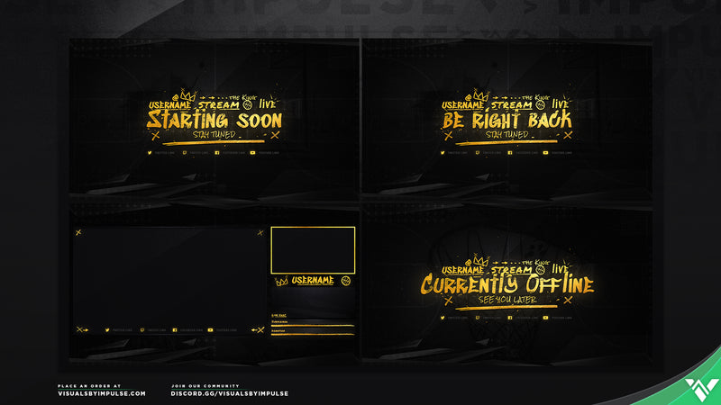 2K Stream Package - Visuals by Impulse