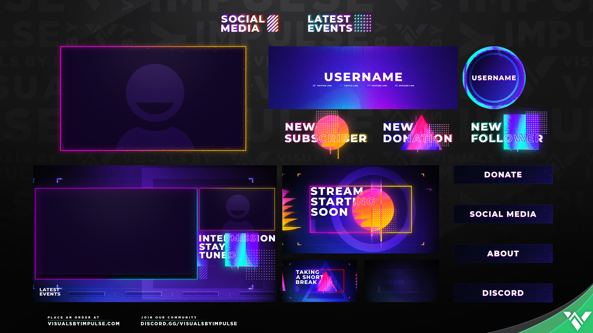 Solstice Stream Package Twitch Overlays And Templates