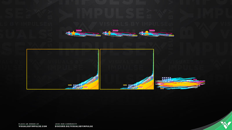 Riptide Animated Stream Package - Visuals by Impulse