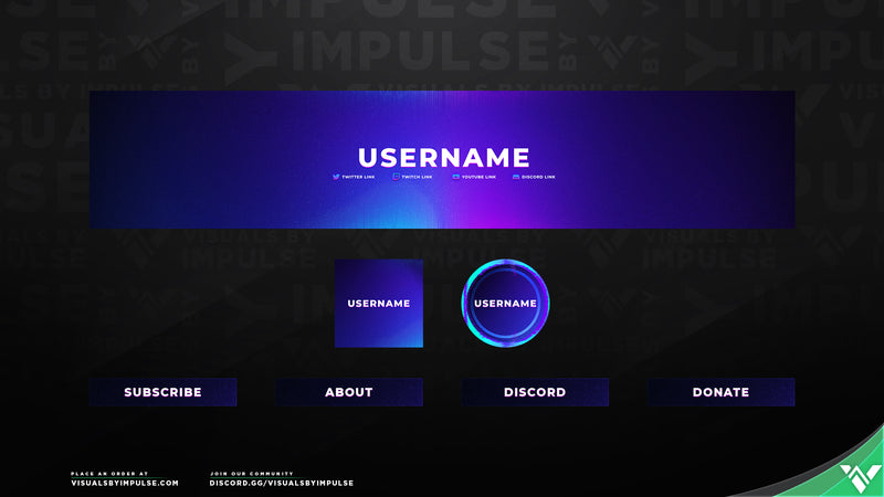 Solstice Stream Package - Visuals by Impulse