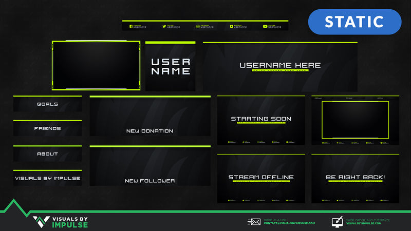 Poison Stream Package - Visuals by Impulse