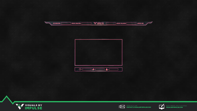 Sunset Glow Twitch Overlay - Visuals by Impulse