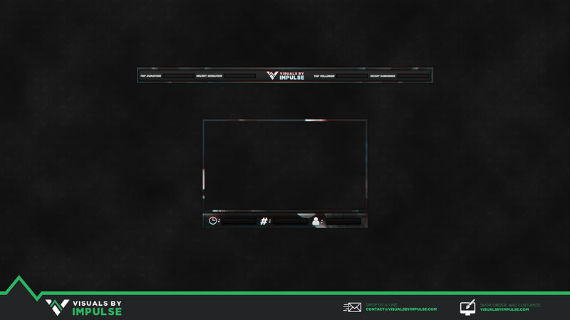 3D Glasses Twitch Overlay - Visuals by Impulse